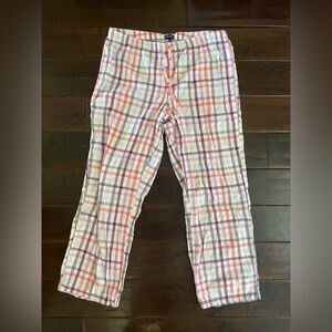 Colorful Plaid Pajama Pants